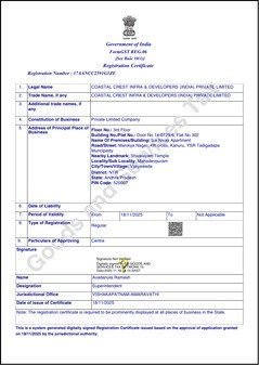Start Up India DPIIT Certificate