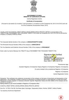 Certificate of Incorporation